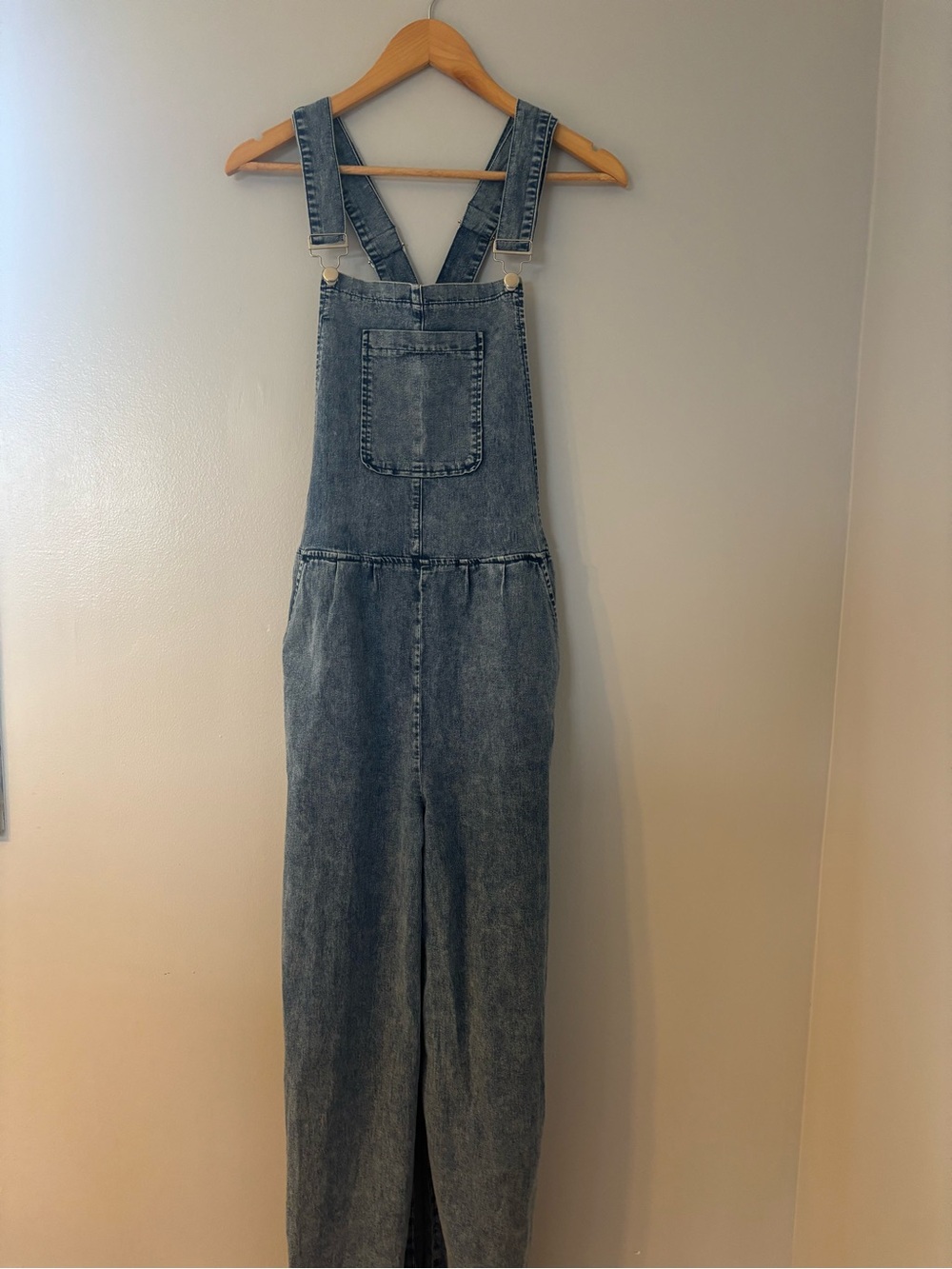 Gabby Isabella Light Blue Denim Overalls